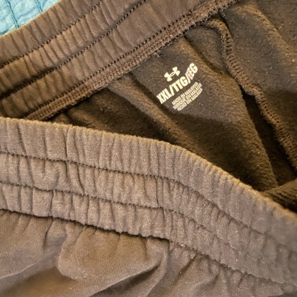 XXL Under Armour black jogger sweatpants - Picture 2 of 4